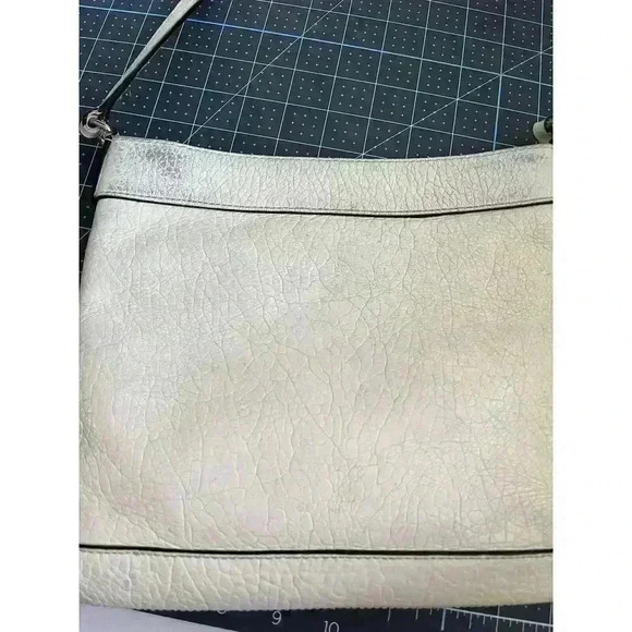 KATE SPADE Perri Lane Reidy Bubbles Crossbody Tan Blush Mauve Leather WKRU2865 - Picture 2 of 8